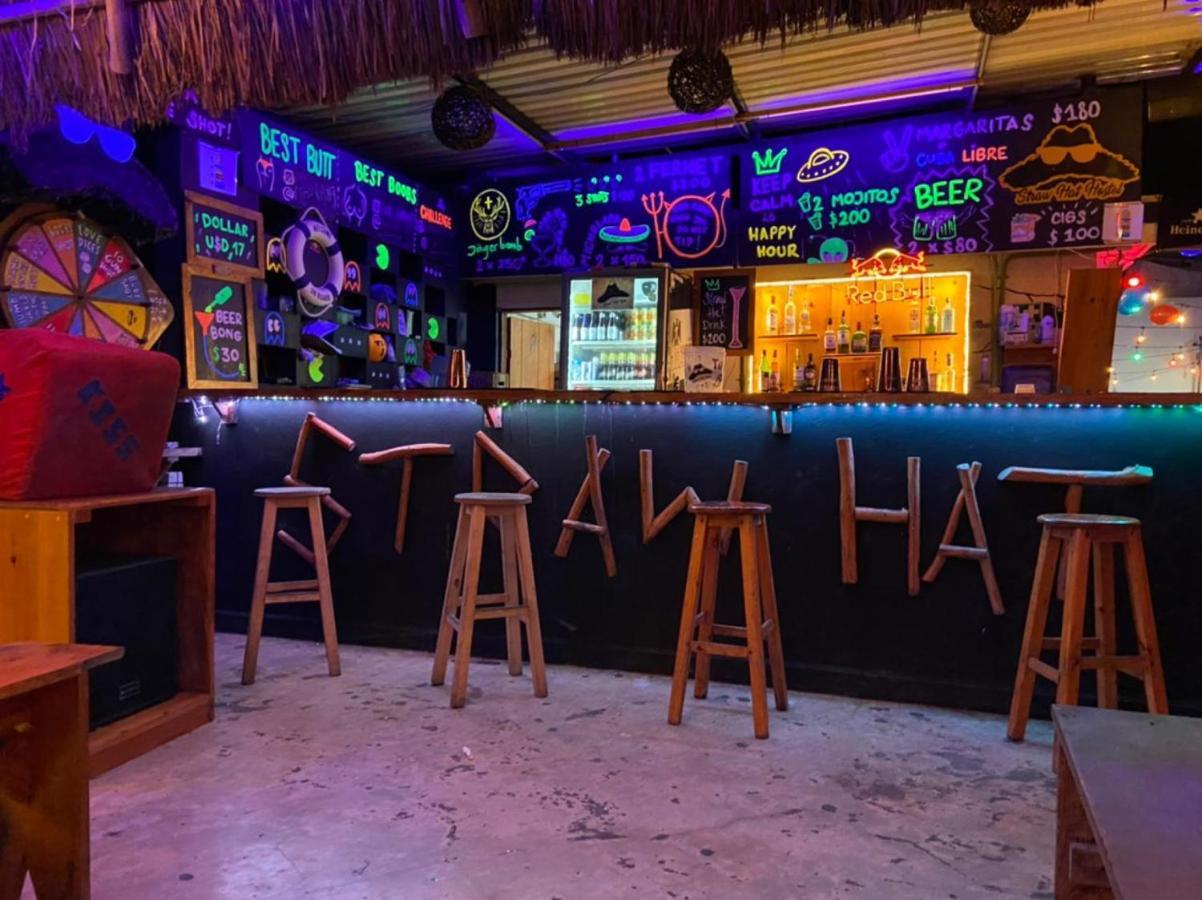 Straw Hat Hostel & Rooftop Bar Тулум Екстер'єр фото